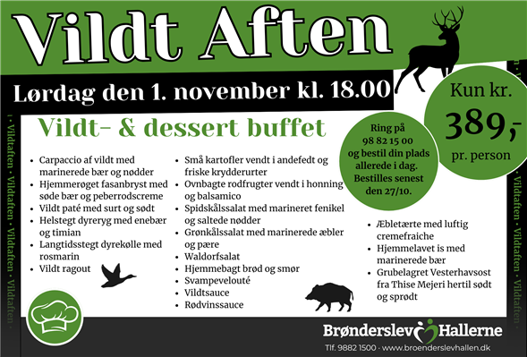 Vildt Aften 2025 - d. 1 november 2025
