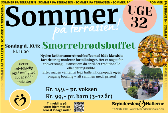 Smørrebrødsbuffet - d. 10/8 BARN