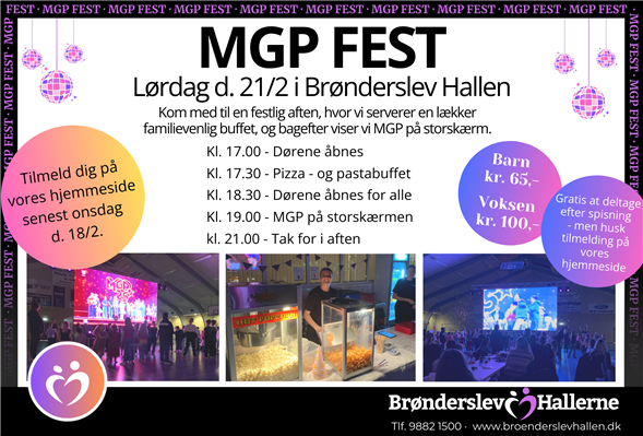 MGP FEST BARN INKL. SPISNING 2026